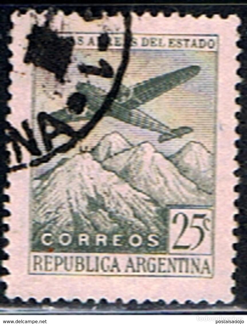 Sellos: ARGENTINA // YVERT 468 // 1946-48 ... USADO