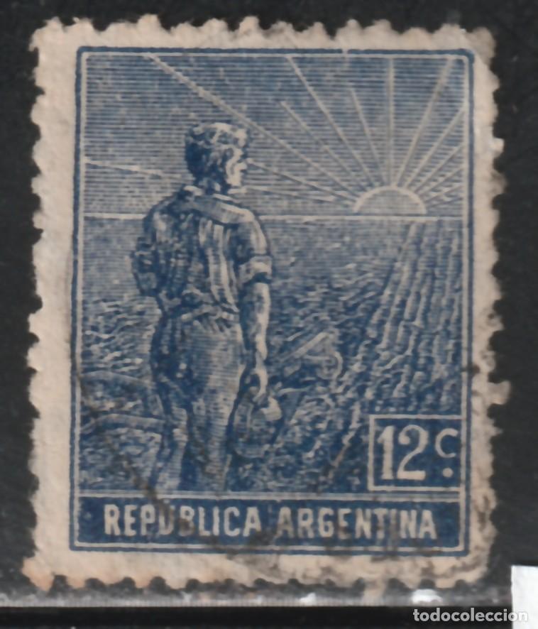 Sellos: ARGENTINA // YVERT 184 A // 1912-15 ... USADO