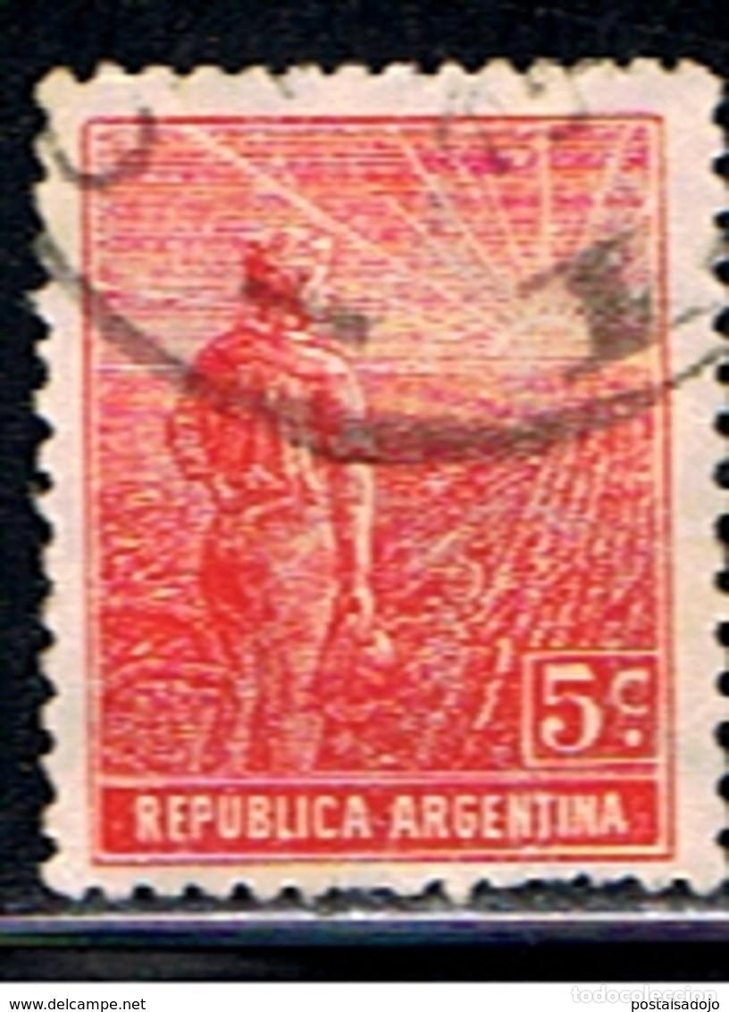 Sellos: ARGENTINA // YVERT 182 A // 1912-15 ... USADO