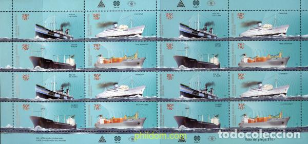 Sellos: 196341 MNH ARGENTINA 2005 TRANSPORTE MARITIMO