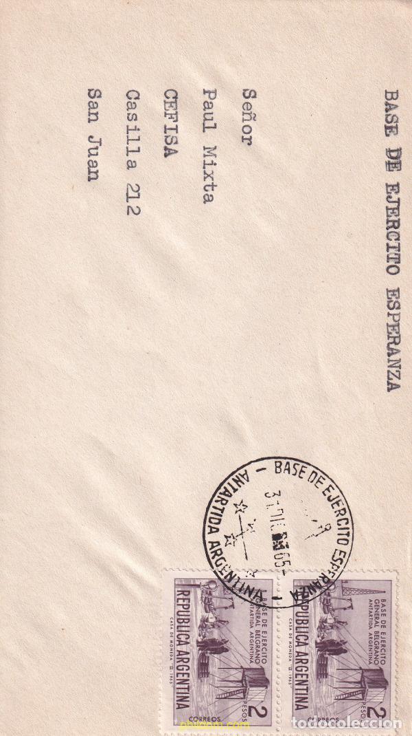 Sellos: 724568 USED ARGENTINA 1965 TERRITORIOS ANTARTICOS ARGENTINOS