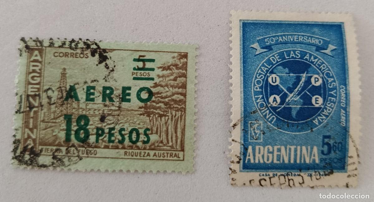 Sellos: Sellos Argentina 1962, variso usados