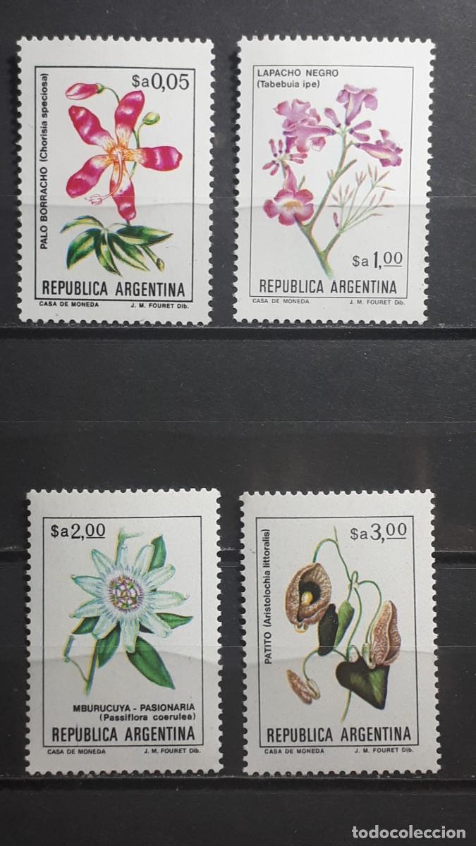 Sellos: ARGENTINA. FLORA. A&Ntilde;O 1983. **. A CATALOGAR