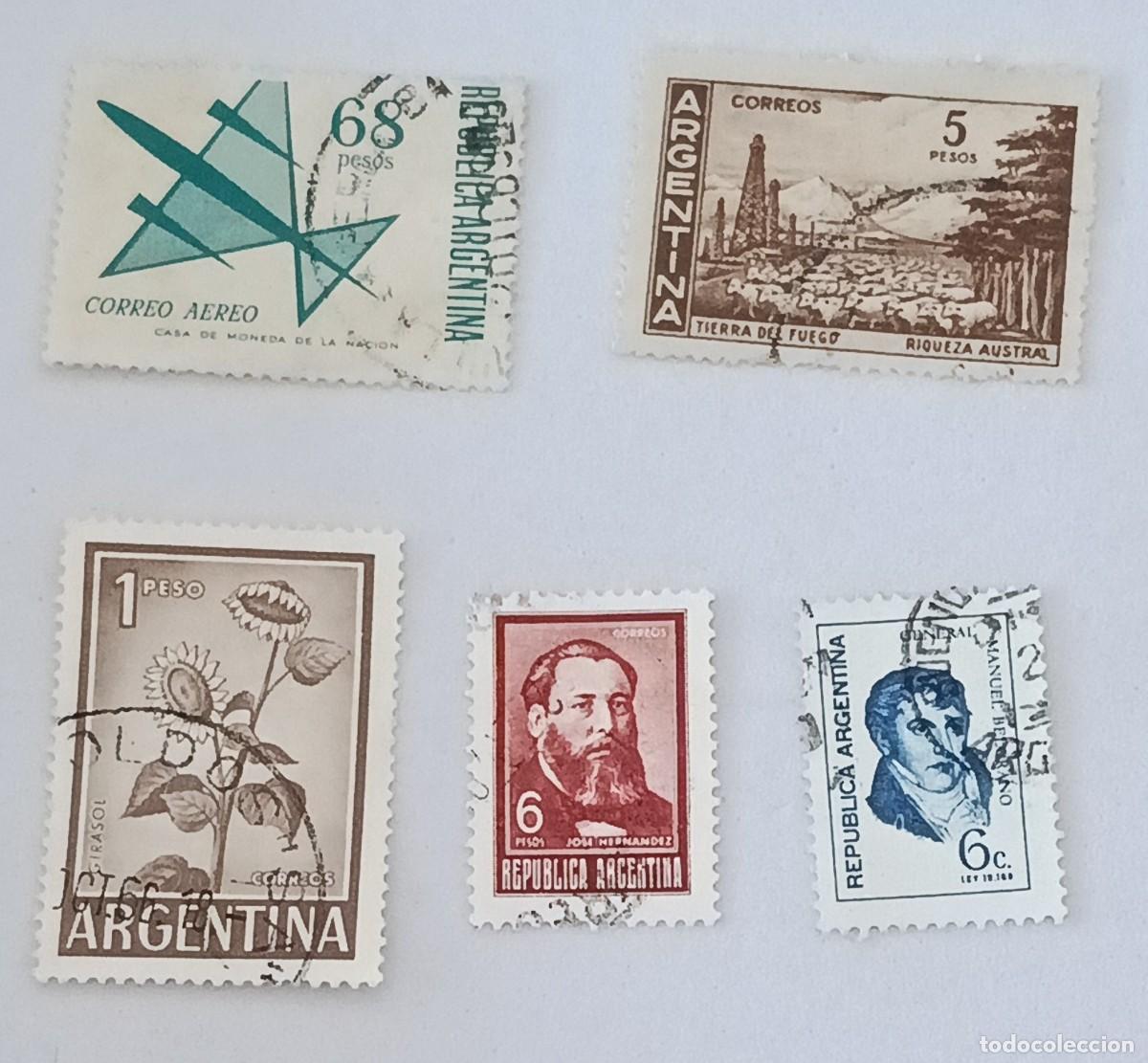 Sellos: Sellos Argentina 1970, varios