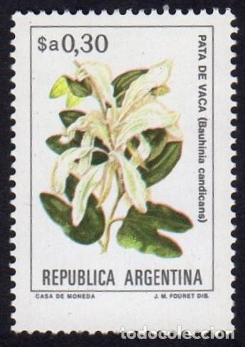 Sellos: Argentina. Flor Pata de Vaca. 1983. YT-1355. Nuevo