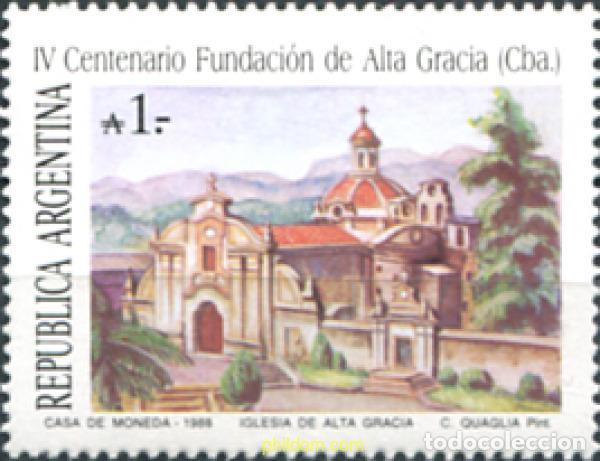 Sellos: 710646 MNH ARGENTINA 1988 4 CENTENARIO FUNDACION DE CORRIENTES