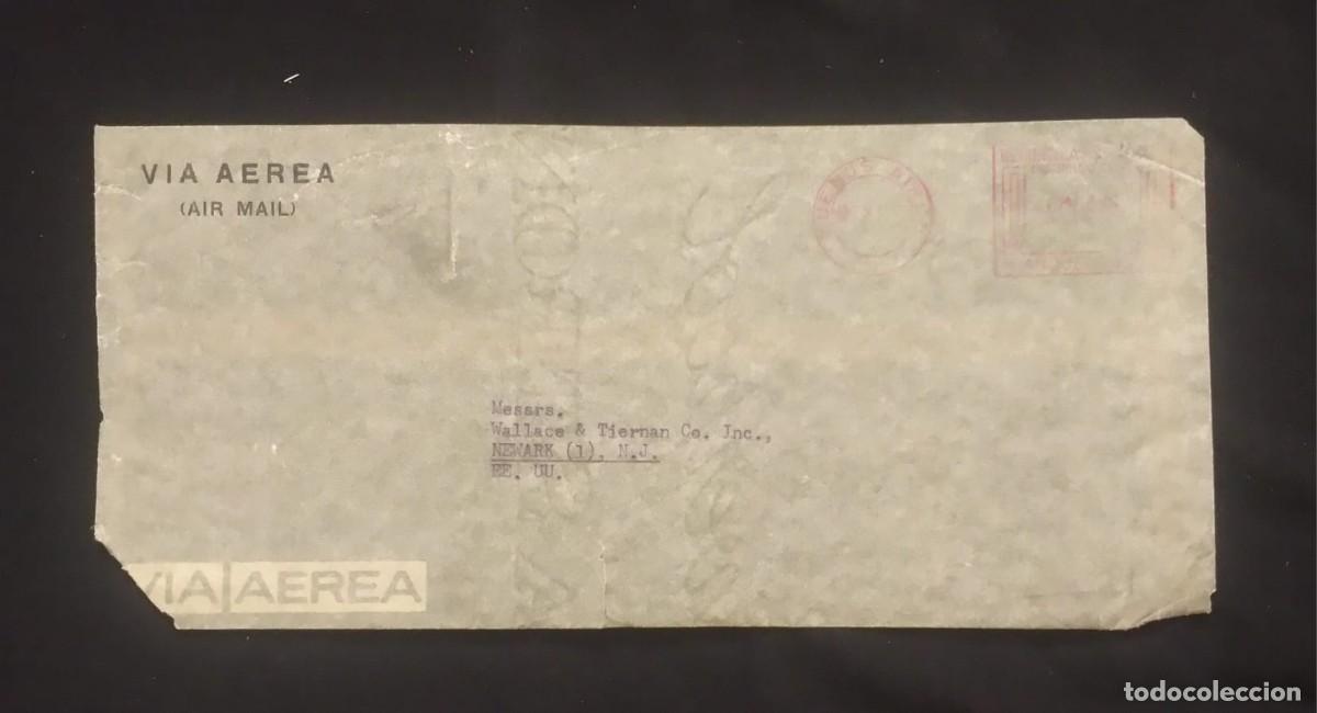 Sellos: TS) 1943 ARGENTINA, AIRMAIL, COVER SENT FROM BUENOS AIRES TO NEW JERSEY, USA, VF.