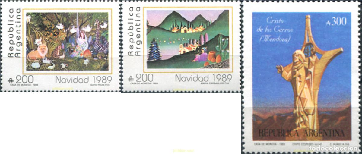 Sellos: 283666 MNH ARGENTINA 1989 ARTE LOCAL