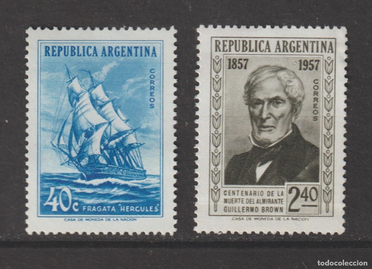 Sellos: Argentina 1957 - Yvert 573/574 mnh**