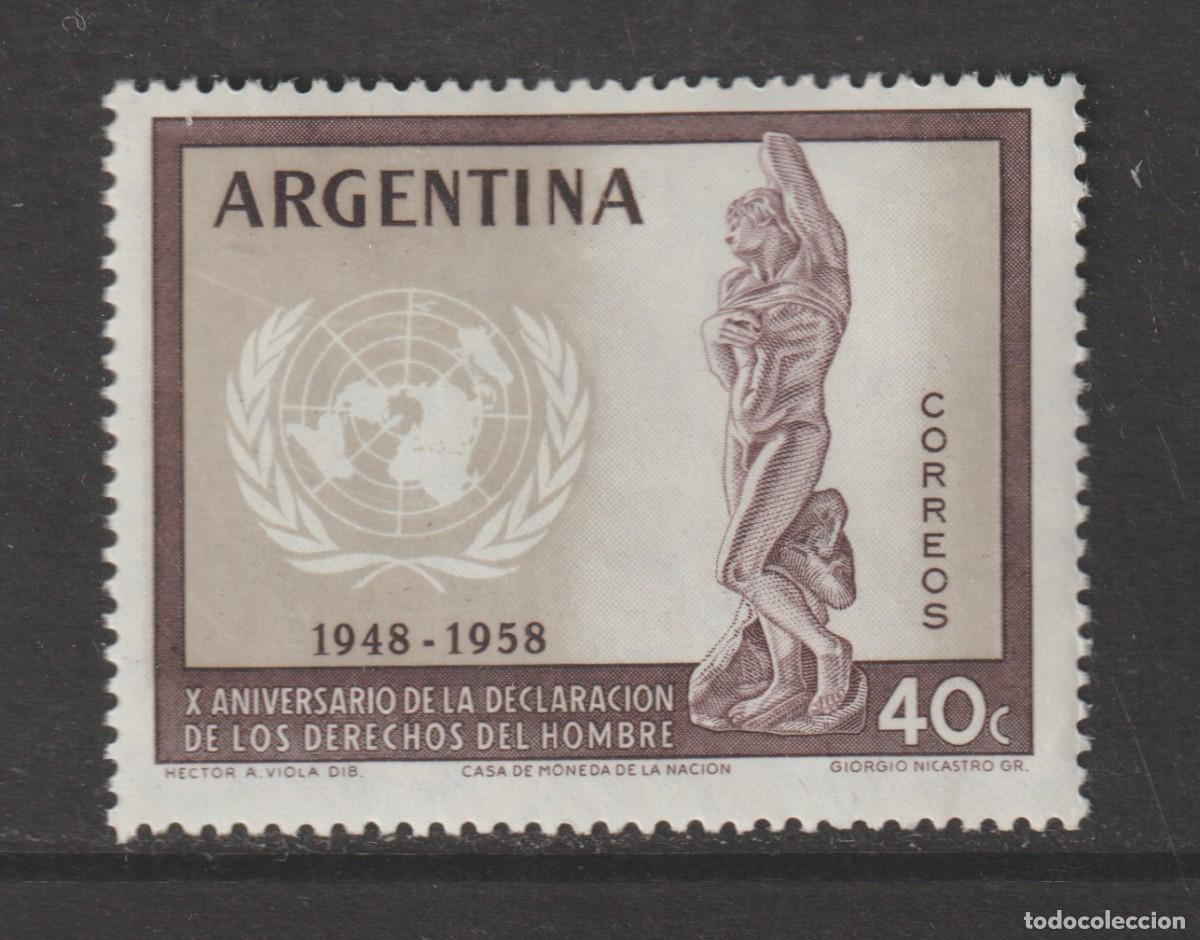 Sellos: Argentina 1958 - Yvert 595 mnh**