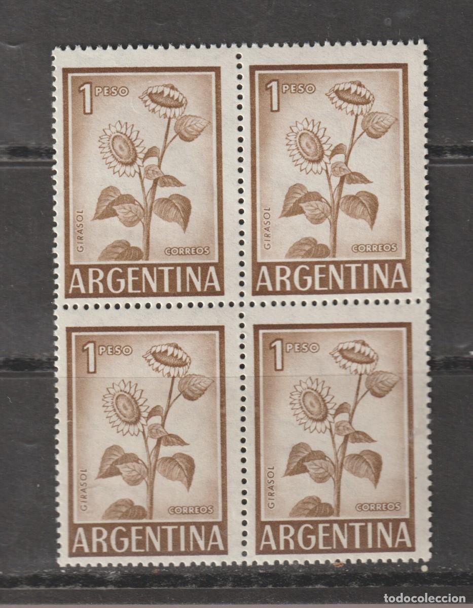 Sellos: Argentina 1961 - Yvert 604a b4 mnh**