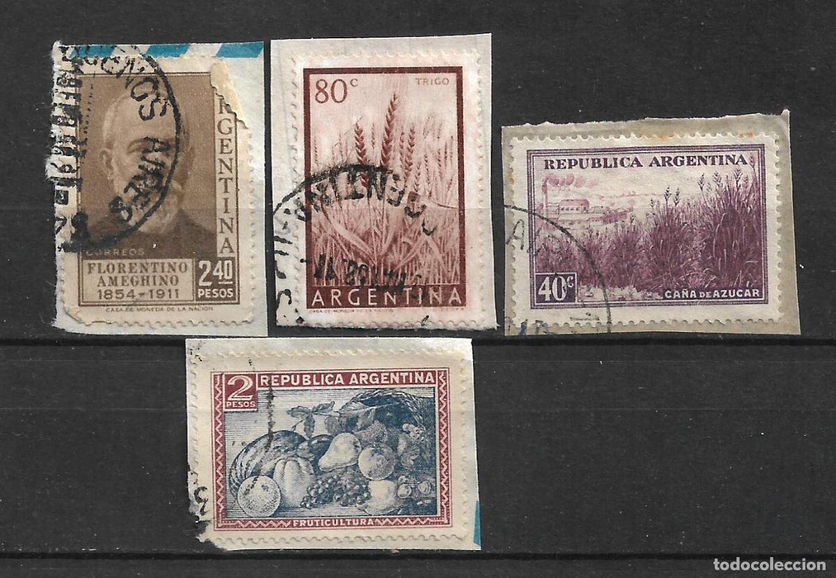 Sellos: argentina 4 sellos usado - 1/12