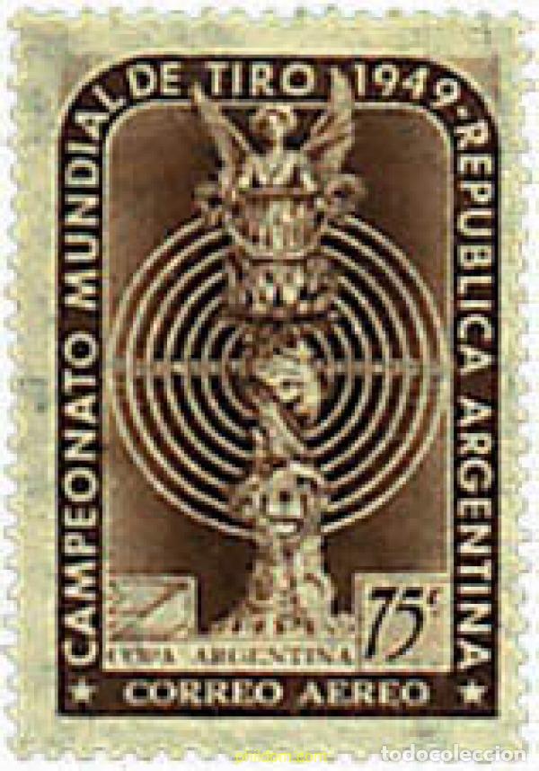 Sellos: 26426 MNH ARGENTINA 1949 CAMPEONATOS DEL MUNDO DE TIRO