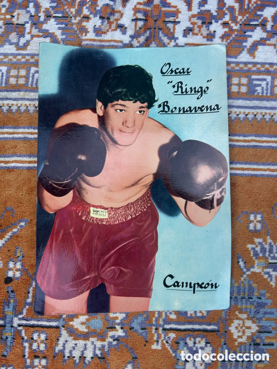 Sellos: fotograf&iacute;a del boxeador argentino Oscar &rdquo;Ringo&rdquo; Bonavena