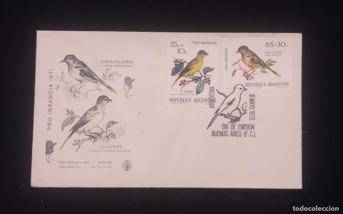 Sellos: TS) 1972 ARGENTINA, FDC,WITH PRO CHILDHOOD STAMPS,XF.