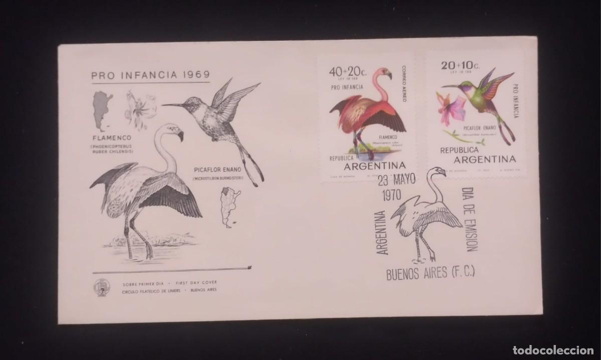Sellos: TS) 1970 ARGENTINA, FDC,WITH PRO CHILDHOOD SEALS STAMPS,XF.