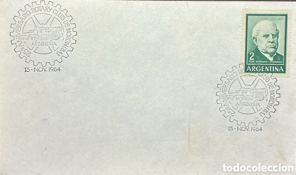 Sellos: CA)Argentina 1964 Set of Rotary Club commemorative covers and first day covers issued