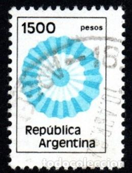 Sellos: Argentina. Colores Nacionales. 1981. YT-1279. Usado