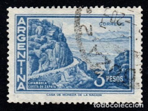 Sellos: Argentina. Costa de Zapata. 1959-62. YT-605. Usado
