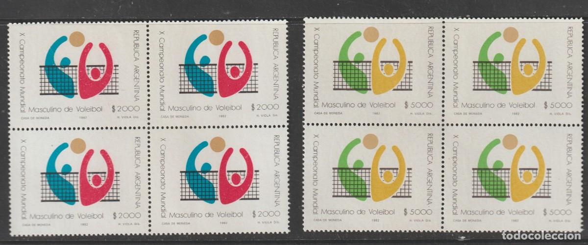 Sellos: Argentina 1982 - Yvert 1324/25 b4 mnh**