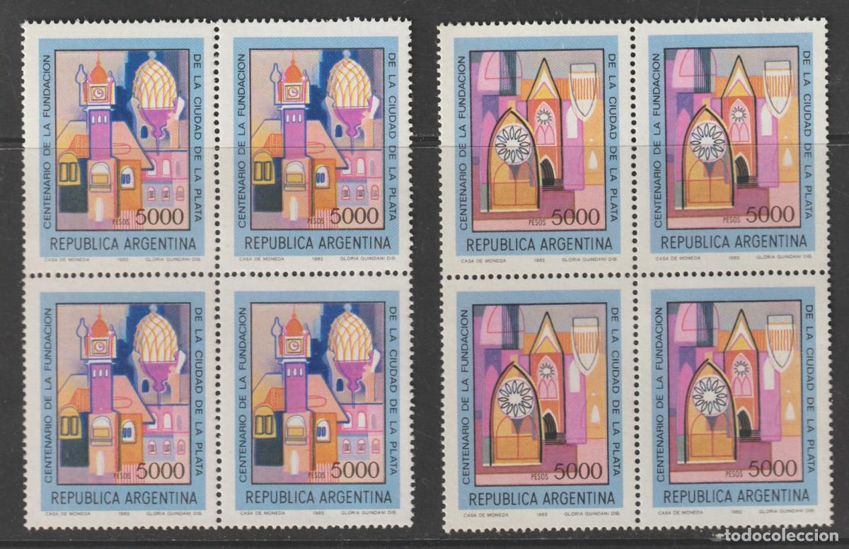 Sellos: Argentina 1982 - Yvert 1328/29 b4 mnh**