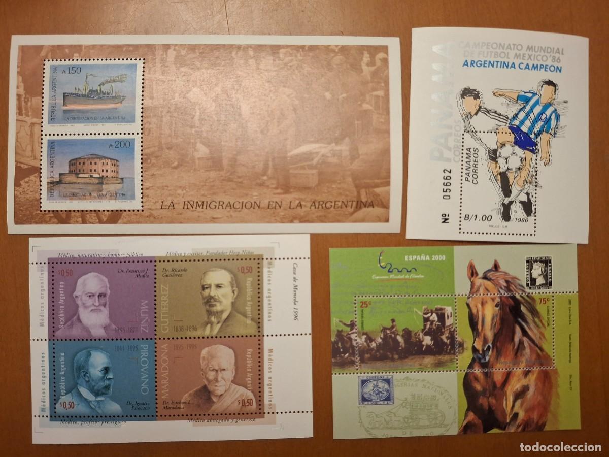 Stamps: HB407 HOJITAS BLOQUE de ARGENTINA en NUEVO ideal para tematicas (leer descripcion)