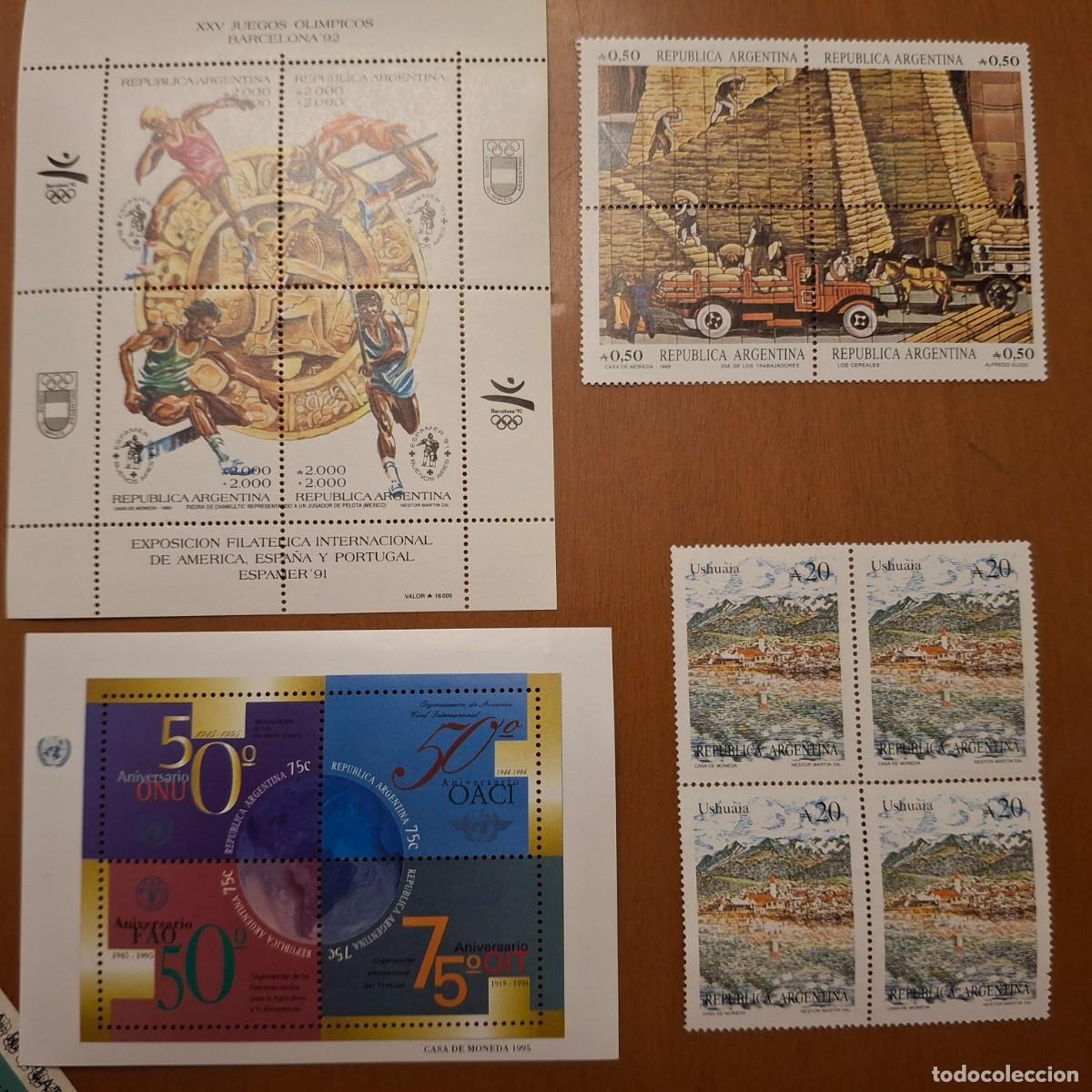 Briefmarken: HB410 HOJITAS BLOQUE de ARGENTINA en NUEVO ideal para tematicas (leer descripcion)