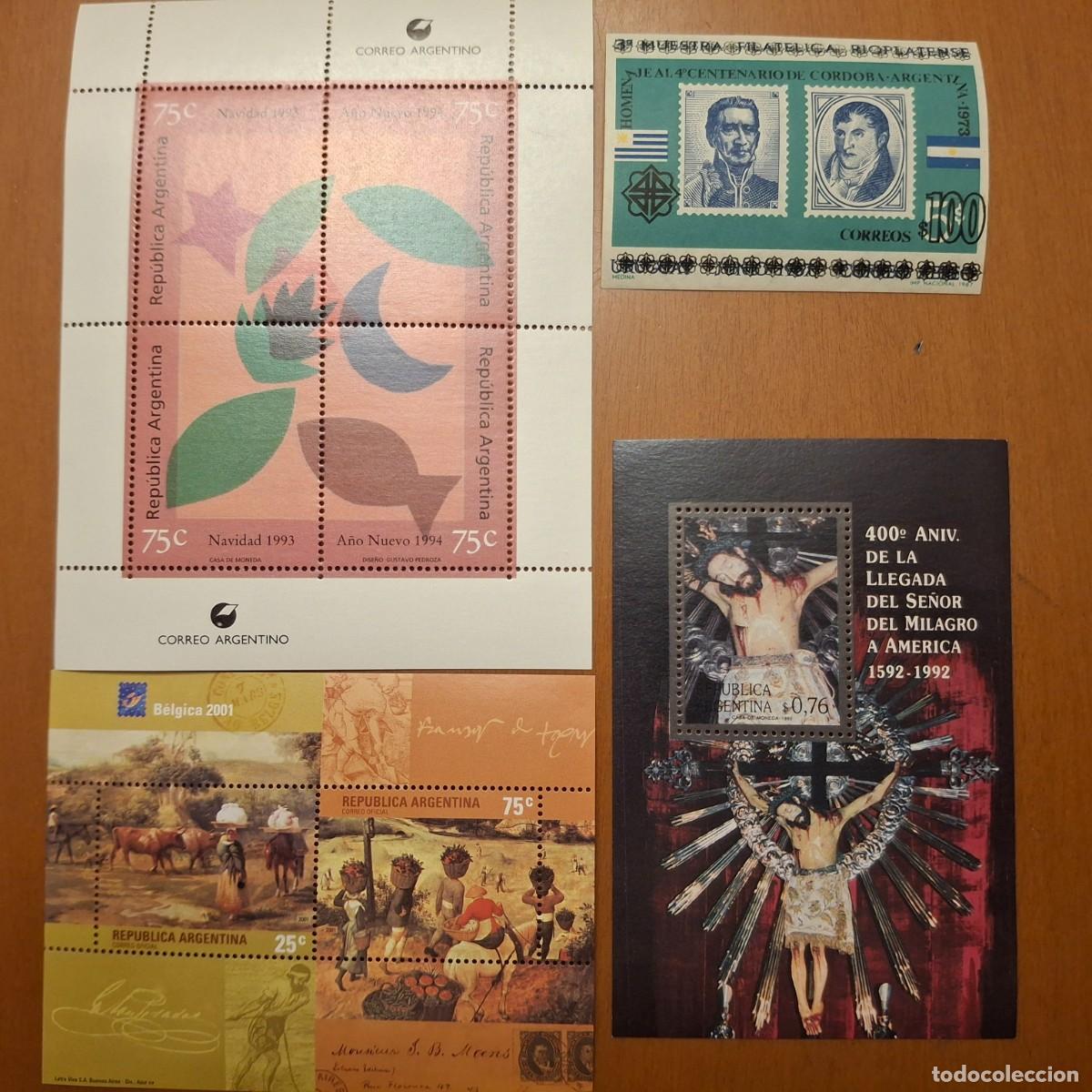 Briefmarken: HB411 HOJITAS BLOQUE de ARGENTINA en NUEVO ideal para tematicas (leer descripcion)