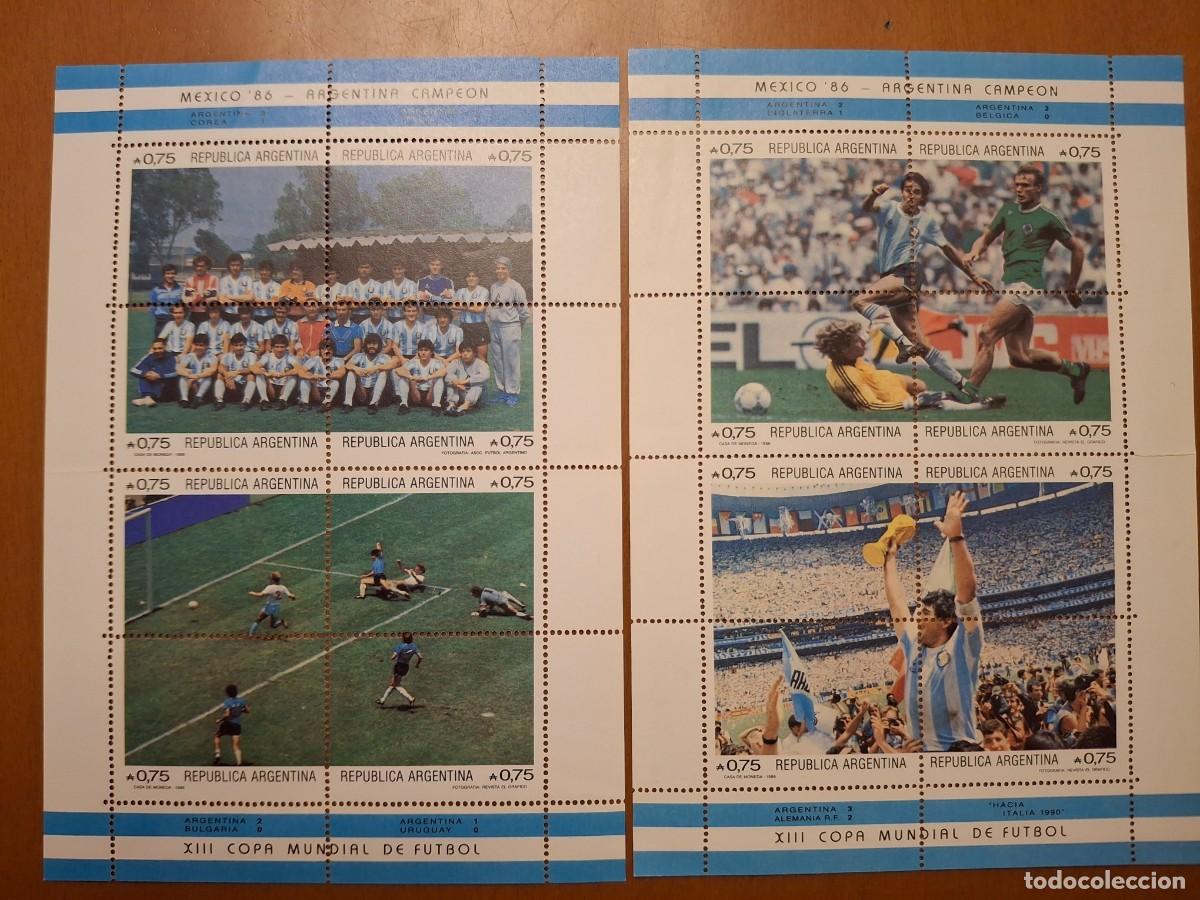 Francobolli: HB419 HOJITAS BLOQUE de ARGENTINA en NUEVO ideal para tematicas (leer descripcion)