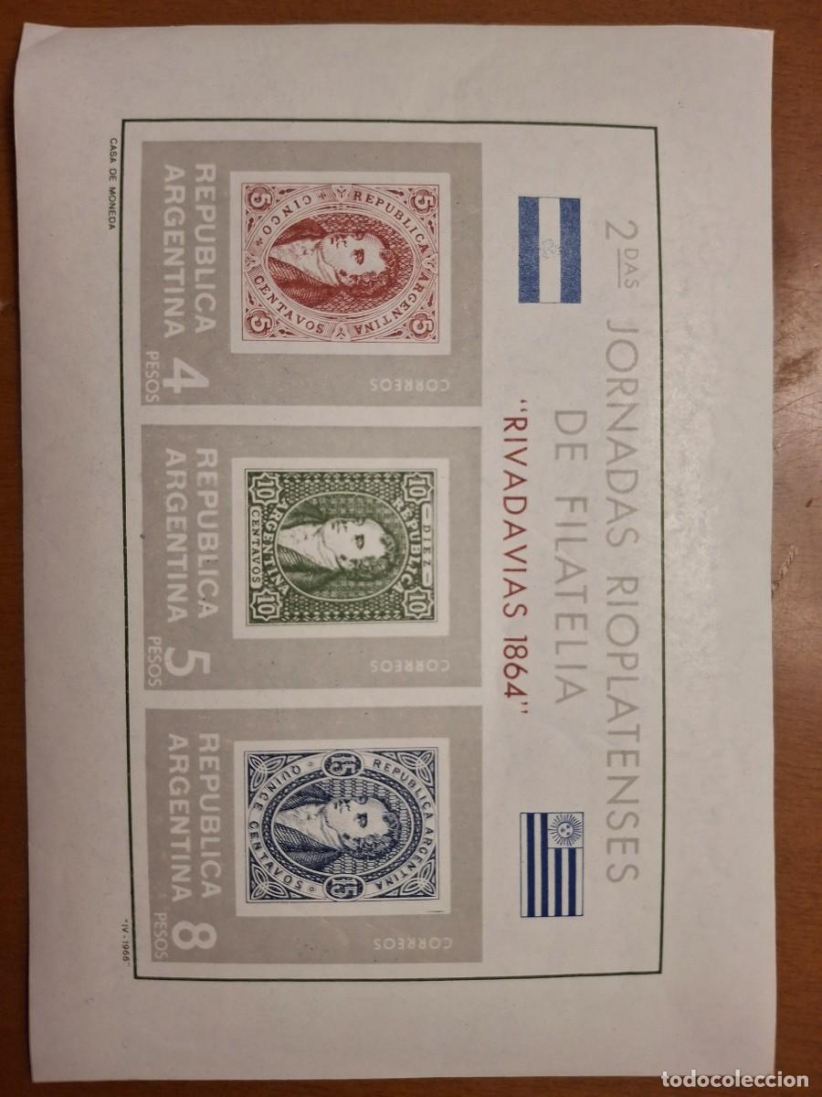 Francobolli: HB427 HOJITAS BLOQUE de ARGENTINA en NUEVO ideal para tematicas (leer descripcion)