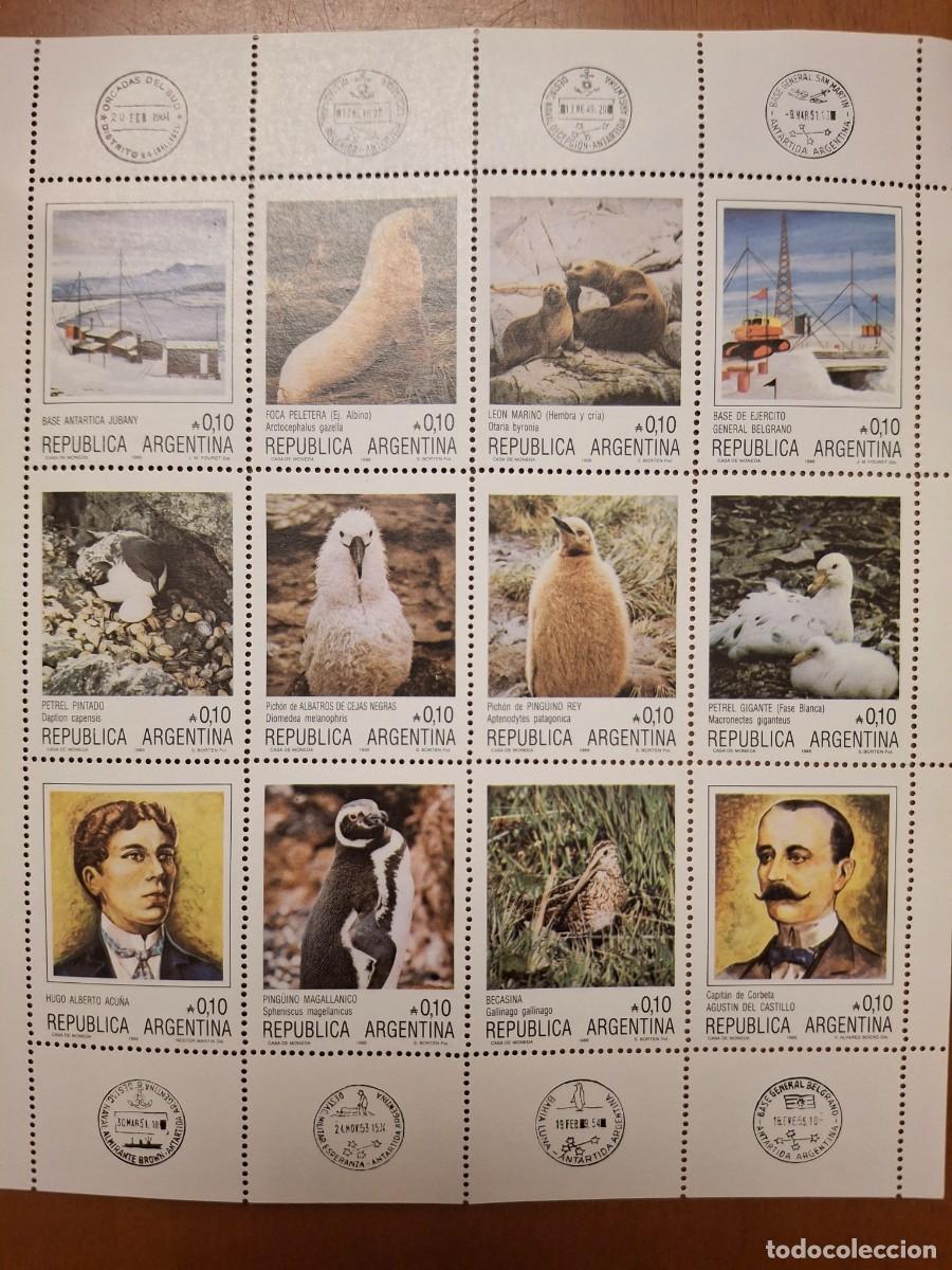 Francobolli: HB430 HOJITAS BLOQUE de ARGENTINA en NUEVO ideal para tematicas (leer descripcion)