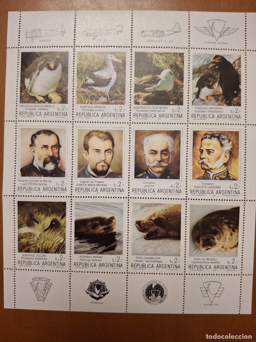 Briefmarken: HB432 HOJITAS BLOQUE de ARGENTINA en NUEVO ideal para tematicas (leer descripcion)