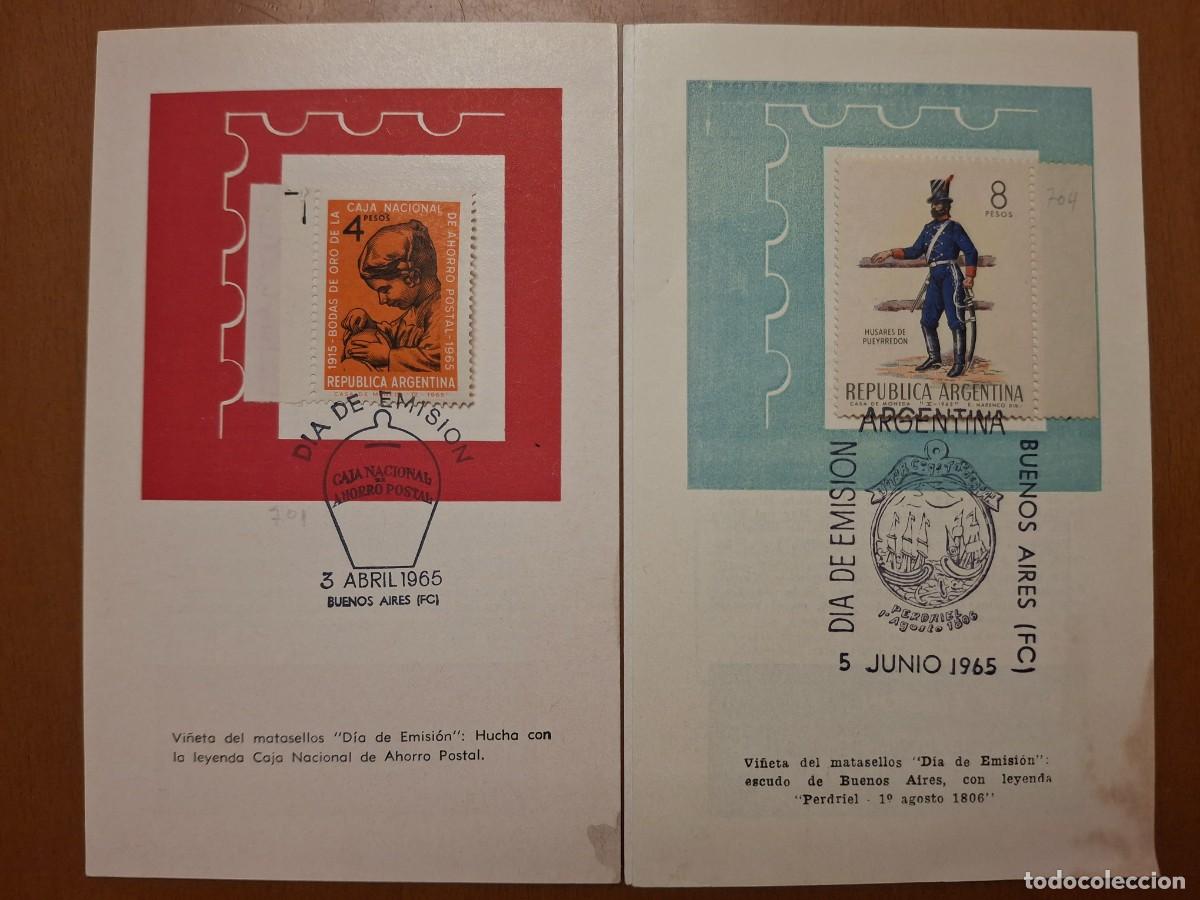 Briefmarken: HB437 HOJITAS BLOQUE de ARGENTINA en usado ideal para tematicas (leer descripcion)