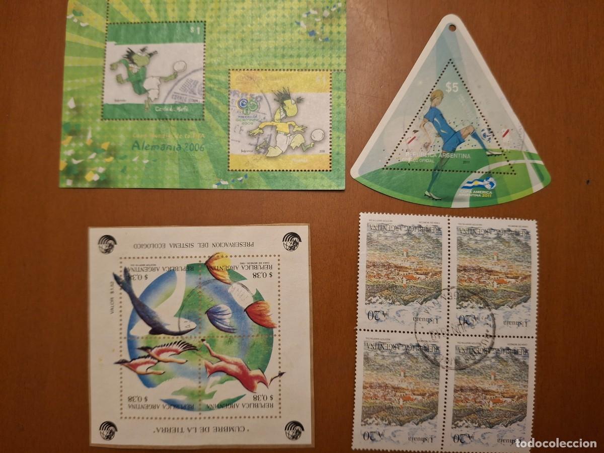 Stamps: HB438 HOJITAS BLOQUE de ARGENTINA en usado ideal para tematicas (leer descripcion)