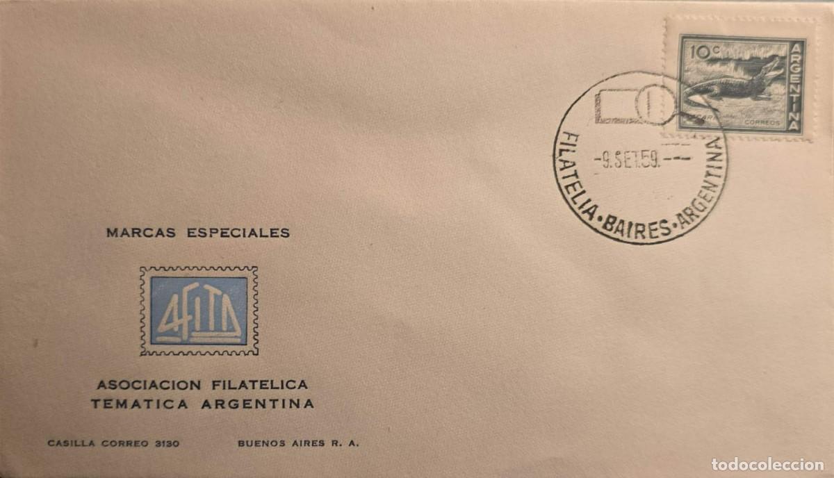 Sellos: TS) 1959 ARGENTINA, ARGENTINE THEMATIC PHILATELIC ASSOCIATION,NATIONAL WEALTH,XF.
