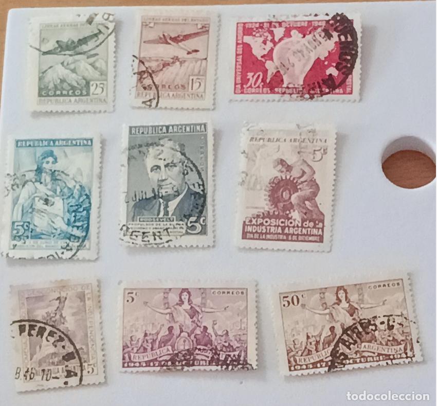 Francobolli: Sellos Argentina 1946, varios