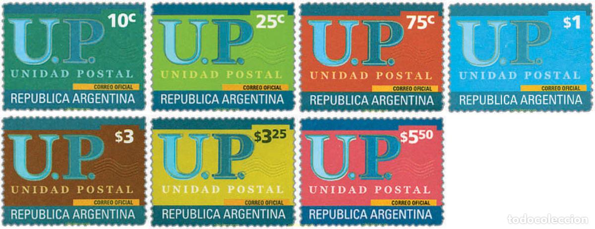 Sellos: 796421 MNH ARGENTINA 2001 UNIDAD POSTAL