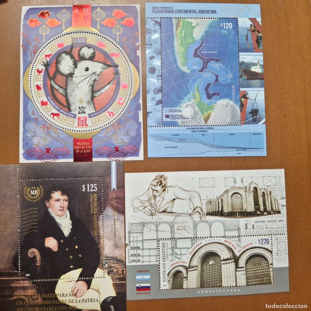 Briefmarken: HB893 HOJITAS BLOQUE de ARGENTINA en NUEVO ideal para tematicas (leer descripcion)
