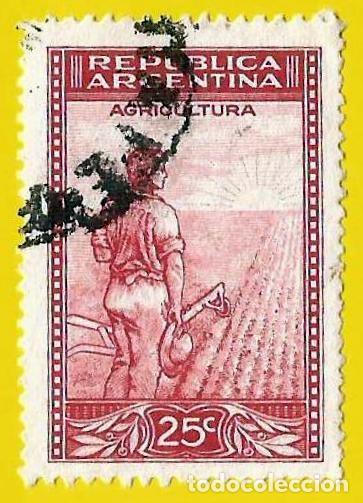 Sellos: Argentina. 1936. Scott # 441. Agricultura