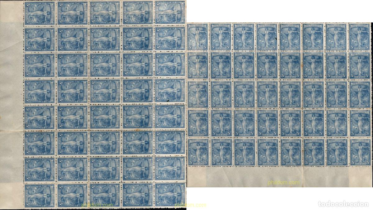 Sellos: 796544 MNH ARGENTINA 1921 1 CONGRESO POSTAL PANAMERICANO
