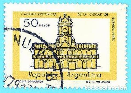 Francobolli: Argentina. 1977. Scott # 1164. Cabildo Historico de Buenos Aires
