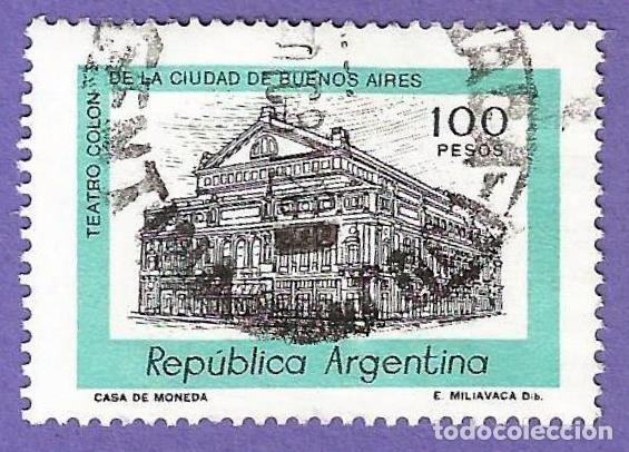 Sellos: Argentina. 1978. Scott # 1168. Teatro Colon. Buenos Aires