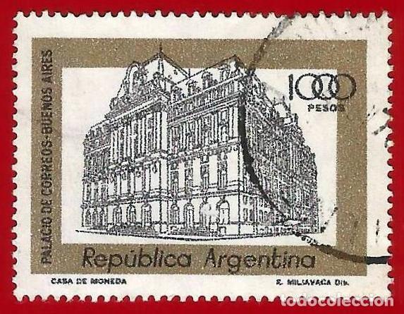 Sellos: Argentina. 1978. Scott # 1177. Palacio de Correos. Buenos Aires