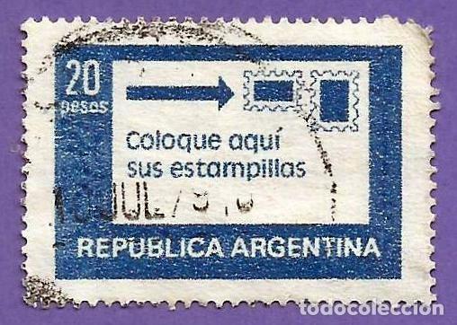 Sellos: Argentina. 1978. Scott # 1201. Filatelia. Coloque aqui sus estampillas