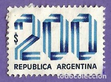 Sellos: Argentina. 1978. Scott # 1206. Numeros