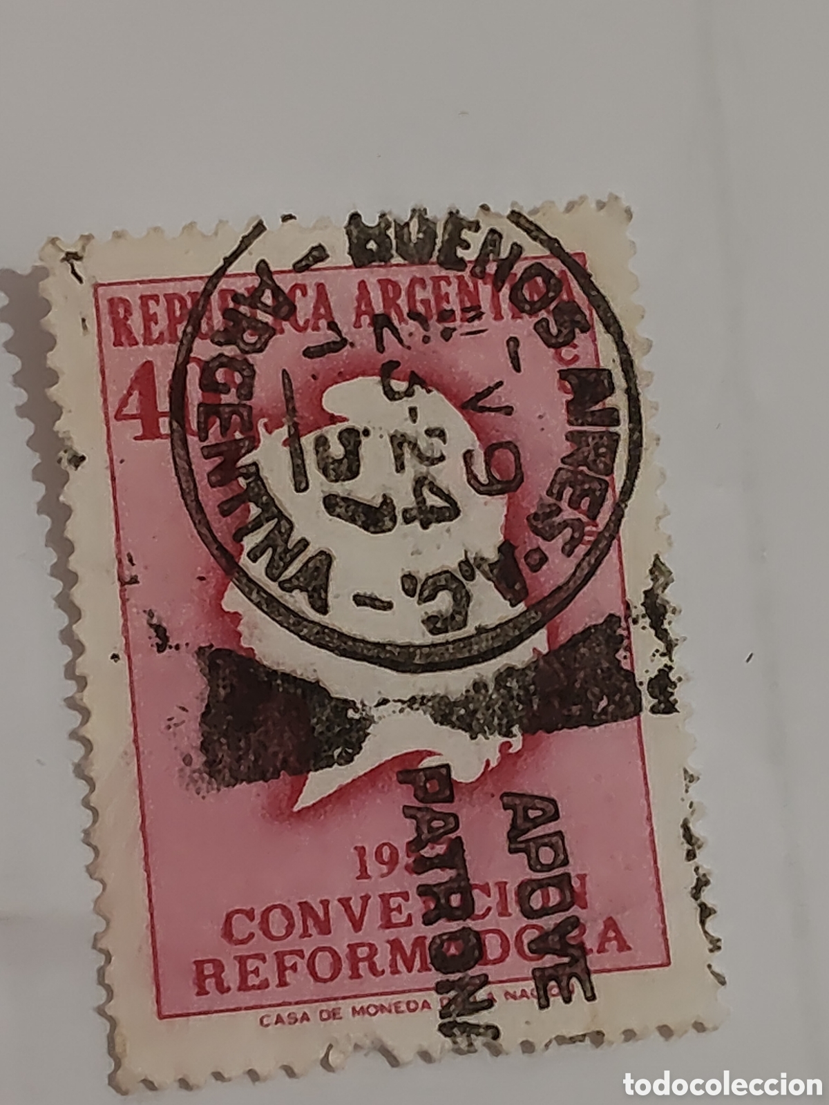 Briefmarken: Sello de Argentina convenci&oacute;n reformadora 1957