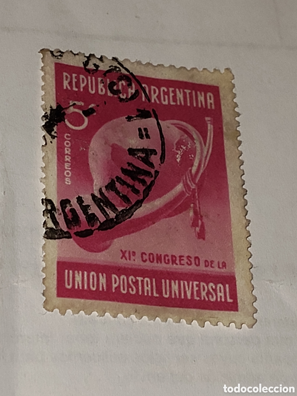 Timbres: Sello de Argentina XL Congreso de la Uni&oacute;n postal Universal 1939