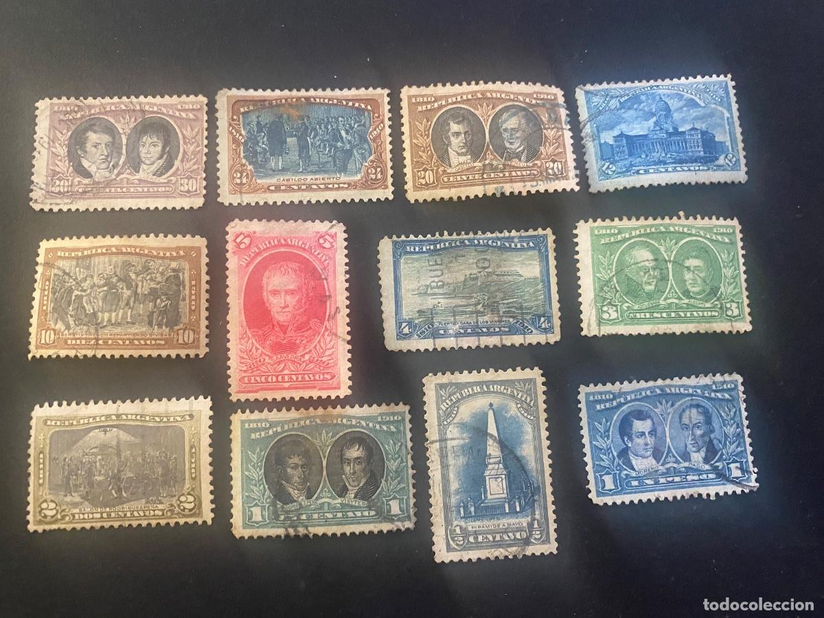 Sellos: Argentina 1910 sellos de la misma serie