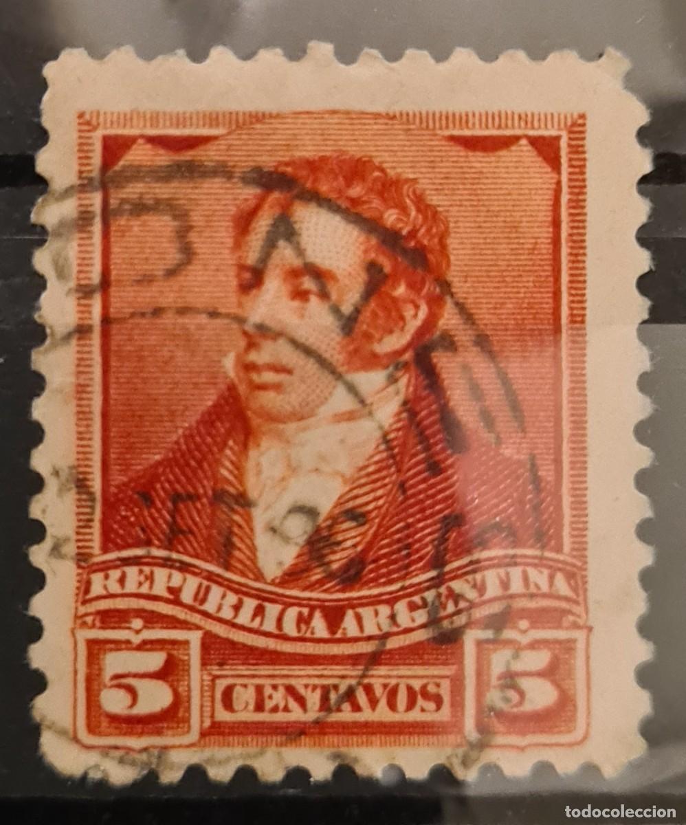 Sellos: Sello usado de Argentina 1892-98: Rivadavia