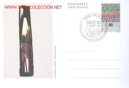 Sellos: LIECHTENSTEIN ARTE: Oleo de Hansj&ouml;rg Quaderer - Foto 1